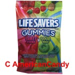Lifesavers Gummies Sweet Strings 'n Sour Rings GIANT Pack 198g